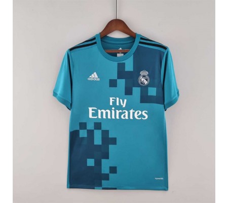 Real Madrid 17/18 Third Blue Soccer Jersey